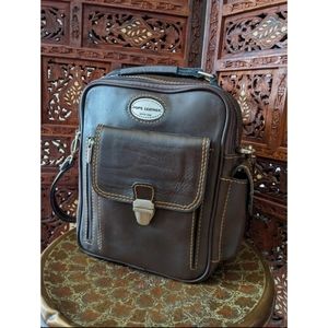 Pops Leather Vintage Crossbody bag